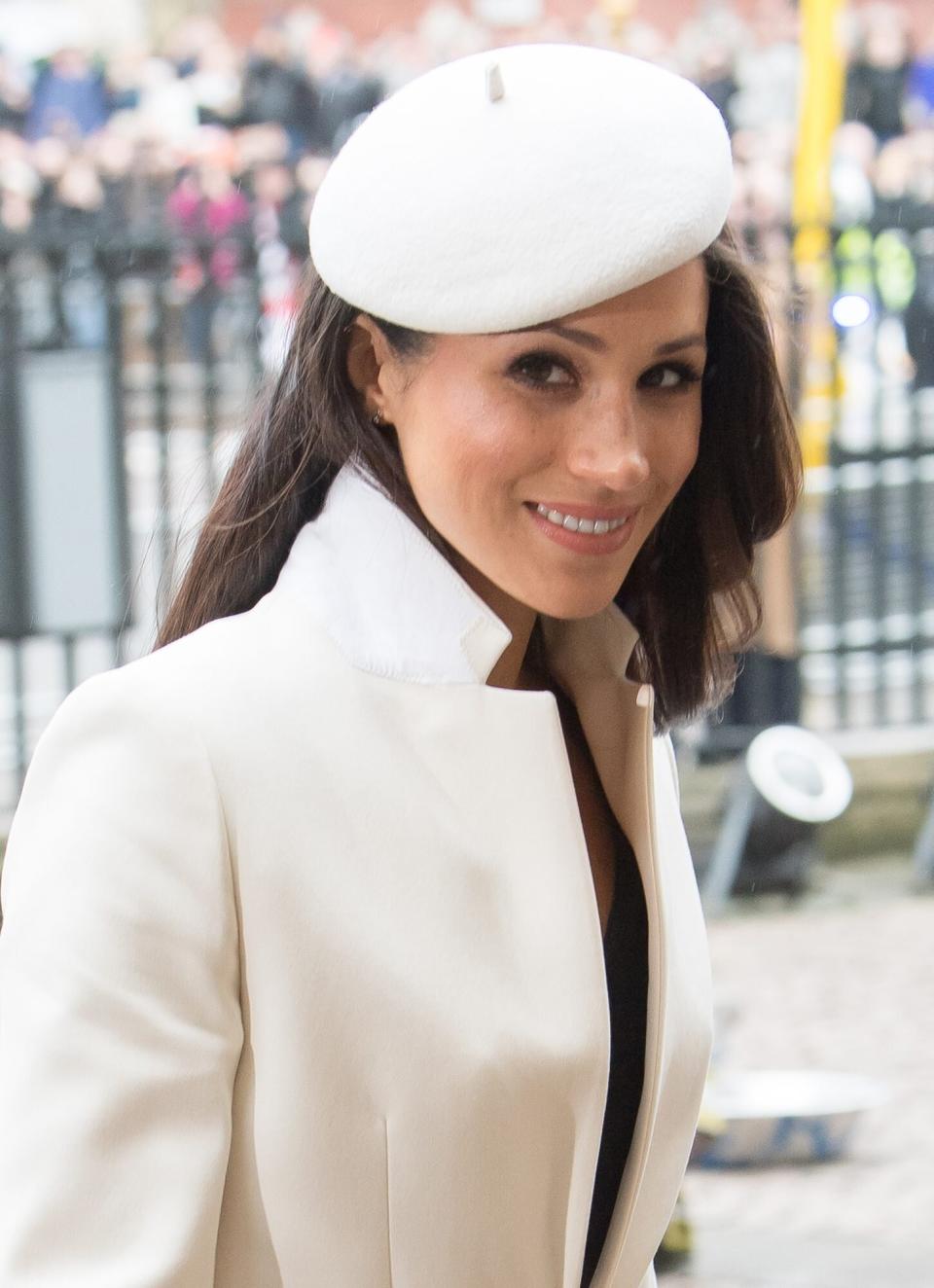 Meghan Markle attends the 2018 Commonwealth Day service at Westminster Abbey on March 12, 2018