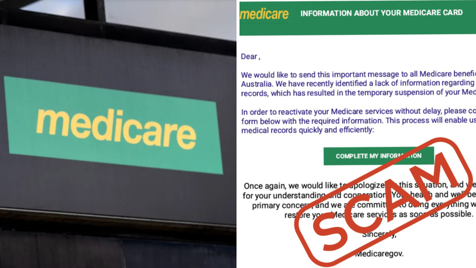 Medicare scam.