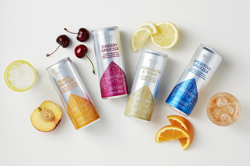 M&S launches its version of Aperol Spritz in a can