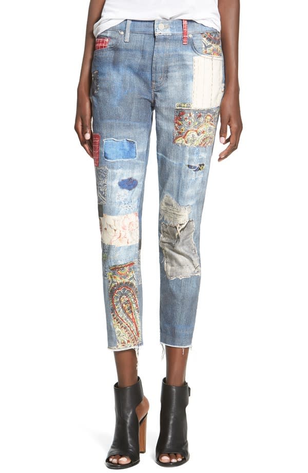 <p>Mother Skinny Not Skinny Frayed Ankle Crop Jeans, $184.25, n<a href="http://shop.nordstrom.com/s/skinny-not-skinny-fray/4124480?origin=category-personalizedsort&contextualcategoryid=0&fashionColor=&resultback=7235" rel="nofollow noopener" target="_blank" data-ylk="slk:ordstrom.com;elm:context_link;itc:0;sec:content-canvas" class="link ">ordstrom.com</a><br><br></p>