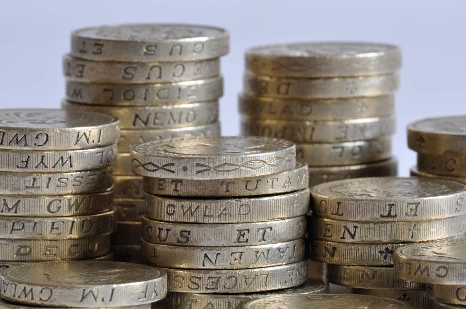 Pound coins - Credit: Alamy 