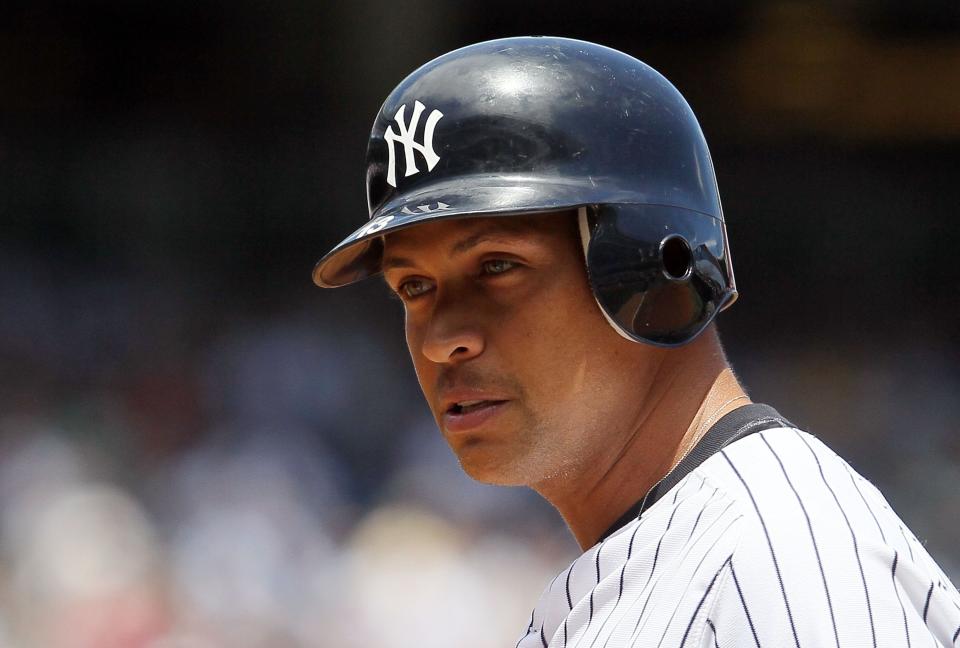 Alex Rodriguez with the New York Yankees. (Photo by Jim McIsaac/Getty Images)