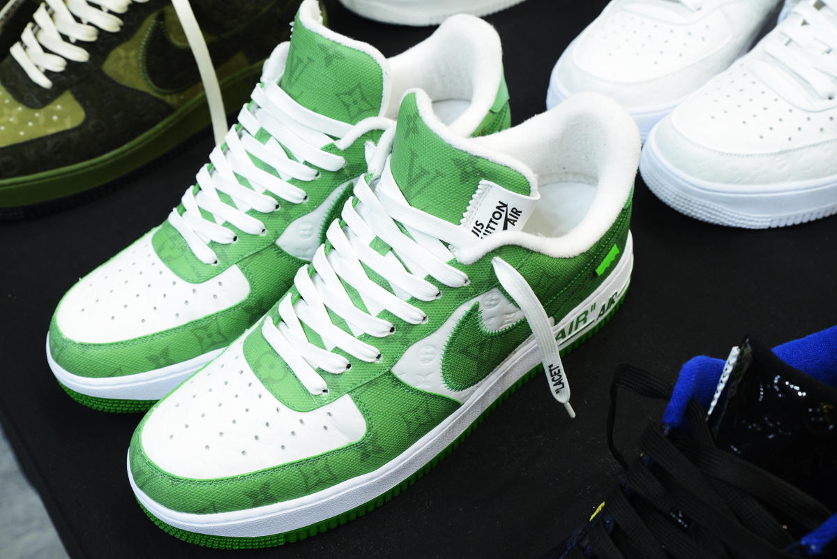 The history of Louis Vuitton x Nike Air Force 1s: From E-Z Rock to