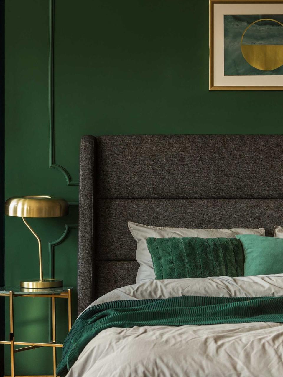 green bedroom ideas