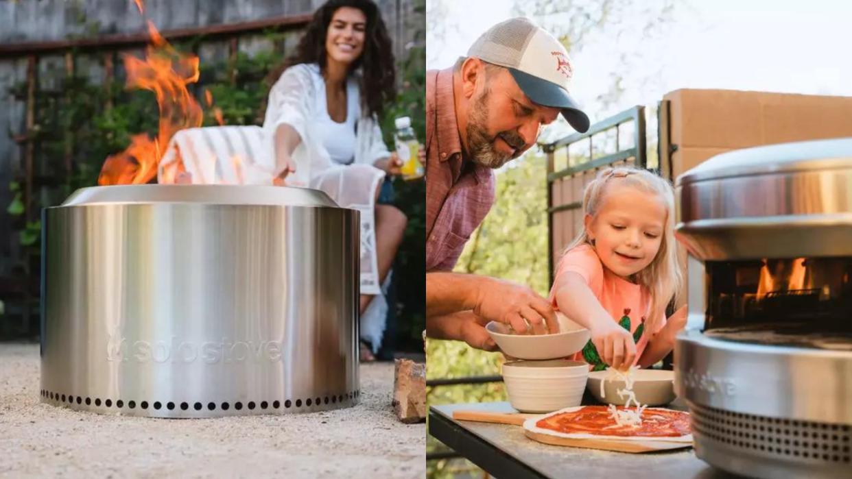 Shop for outdoor fire pits, pizza ovens and more accessories at the Solo Stove sale.