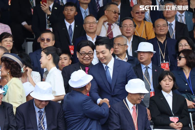 蔣萬安出席總統就職典禮。(圖/記者鄭孟晃攝影)