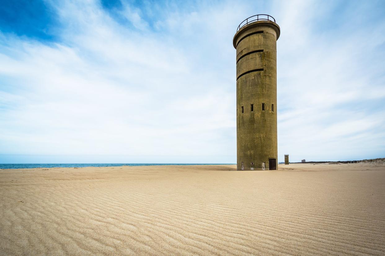 Observation Tower At Cape Henlopen State Park in Lewes, DE