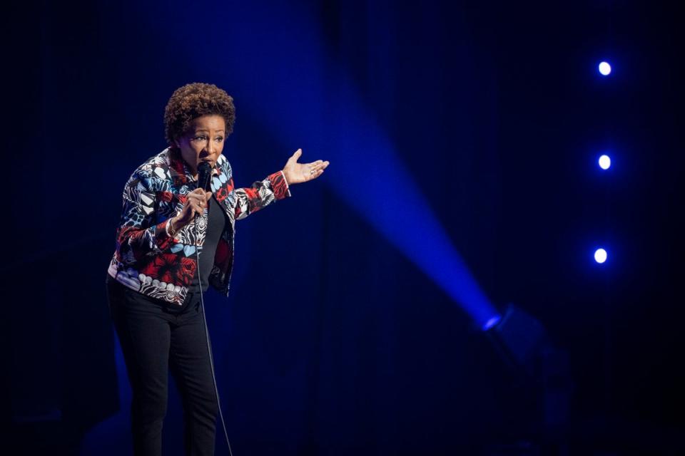 Sykes on stage in her new Netflix special (Aaron Ricketts/Netflix)