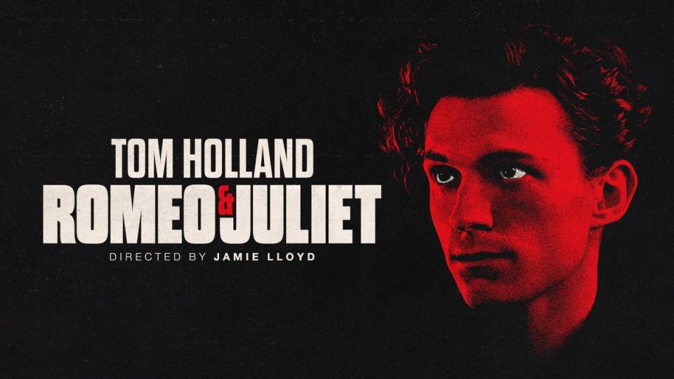 Tom Holland in Romeo & Juliet (Isaac Anthony August)