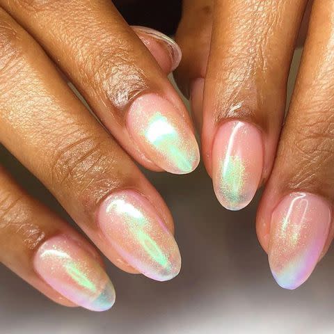 24 Chrome Nail Ideas We're Loving, From Futuristic Titanium to Strawberry  Glaze