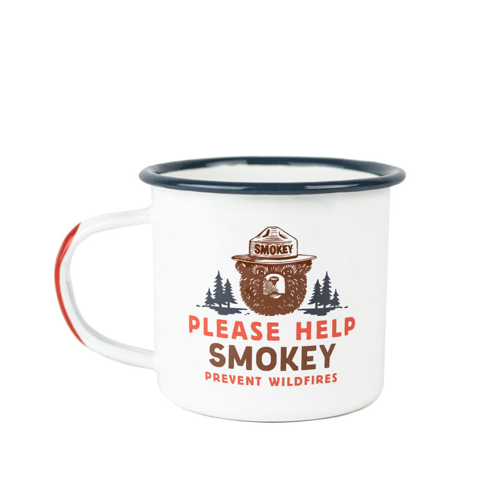 <p><a href="https://go.redirectingat.com?id=74968X1596630&url=https%3A%2F%2Fthelandmarkproject.com%2Fcollections%2Fsmokey-bear%2Fproducts%2Fenamelware-mug-smokey-bear&sref=https%3A%2F%2Fwww.womansday.com%2Frelationships%2Ffamily-friends%2Fg36291379%2Fbest-gifts-for-dad%2F" rel="nofollow noopener" target="_blank" data-ylk="slk:Shop Now;elm:context_link;itc:0;sec:content-canvas" class="link ">Shop Now</a></p><p>Smokey Bear Enamelware Mug</p><p>$20.00</p><p>thelandmarkproject.com</p><span class="copyright">Landmark Project</span>