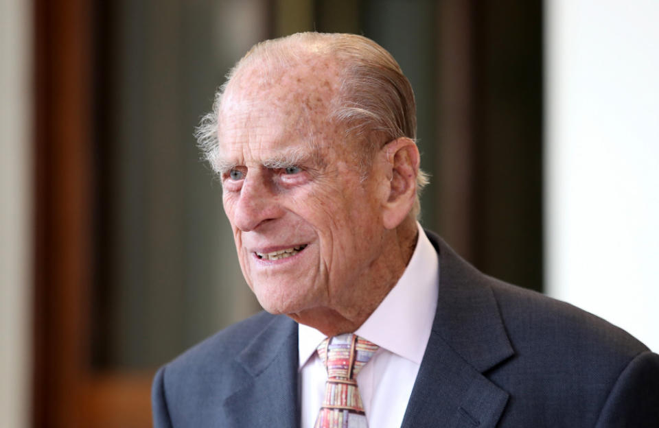 The prince was named after the Duke of Edinburgh