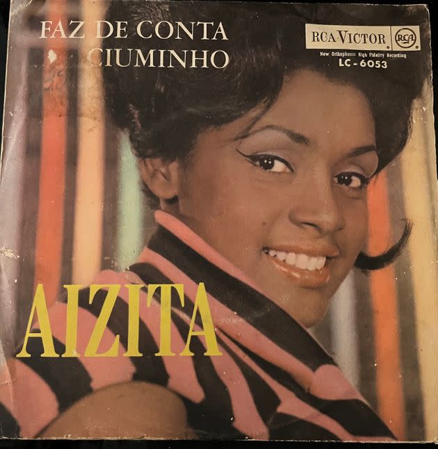 The author purchased this record by the Brazilian singer Aizita on eBay. (Photo: Photo Courtesy of Aizita Magaña)