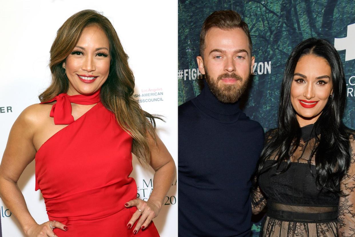 Carrie Ann Inaba; Artem Chigvintsev; Nikki Bella