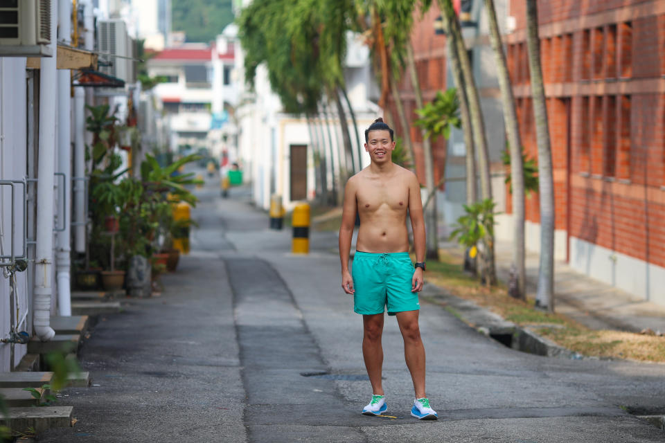 Singapore #Fitspo of the Week: Caleb Goh (PHOTO: Cheryl Tay)