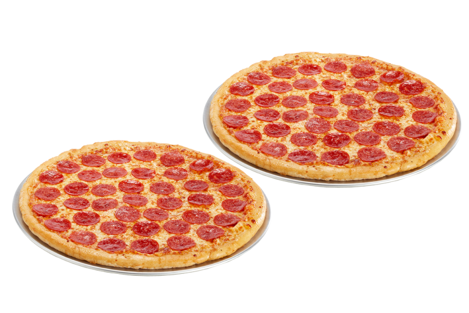 Buy one large pizza at Peter Piper Pizza on Thursday for Pi Day and get one for 50% off.