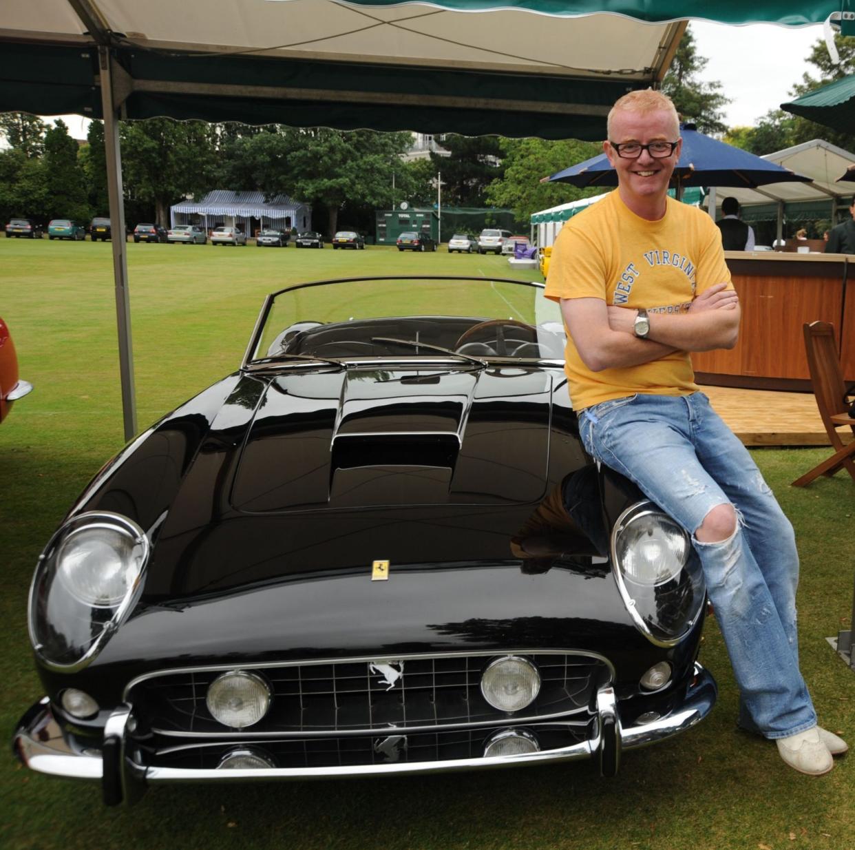 Chris Evans paid £5.6 million in 2005 for his 1961 Ferrari 250 GT SWB California Spyder