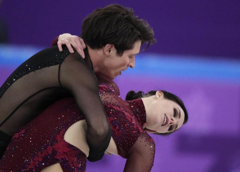 Tessa Virtue and Scott Moir