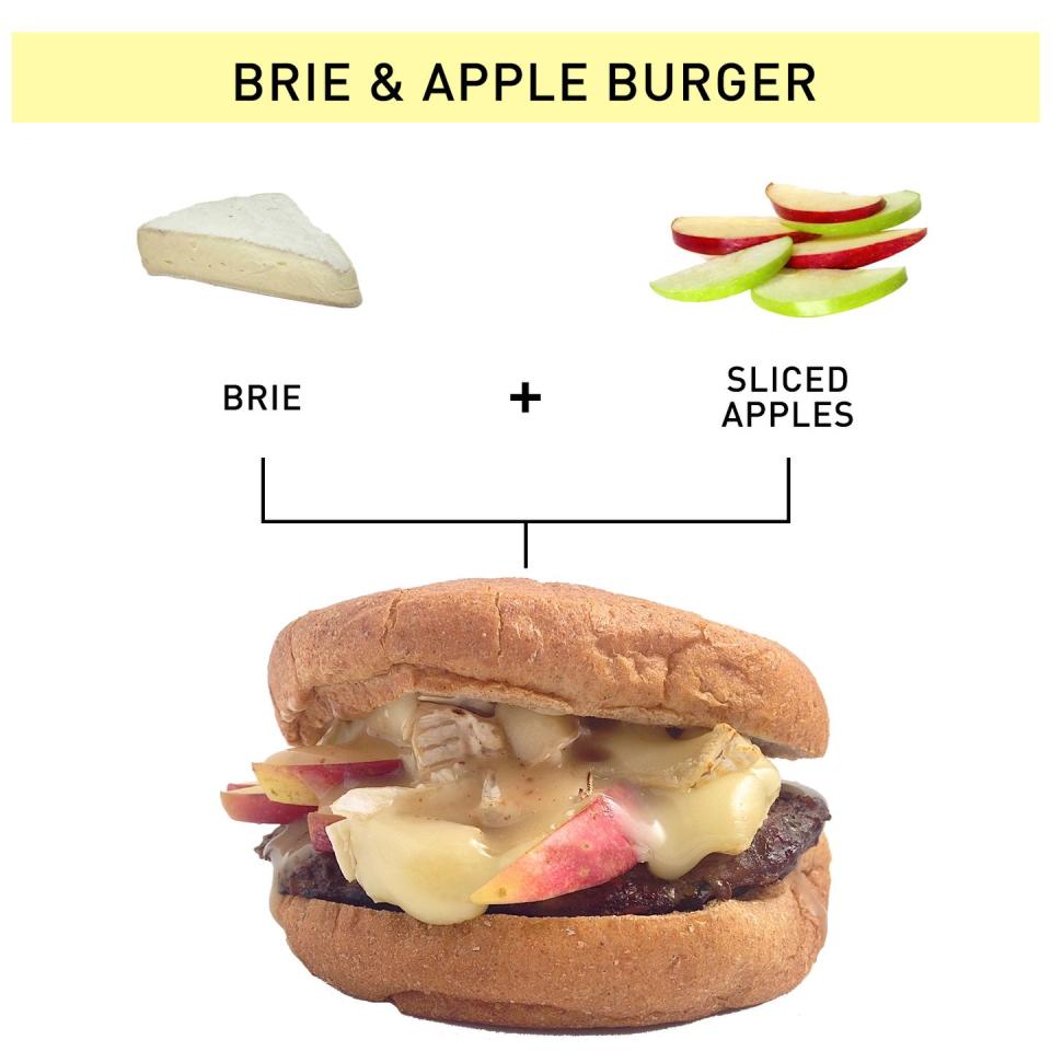 71. Brie & Apple Burger