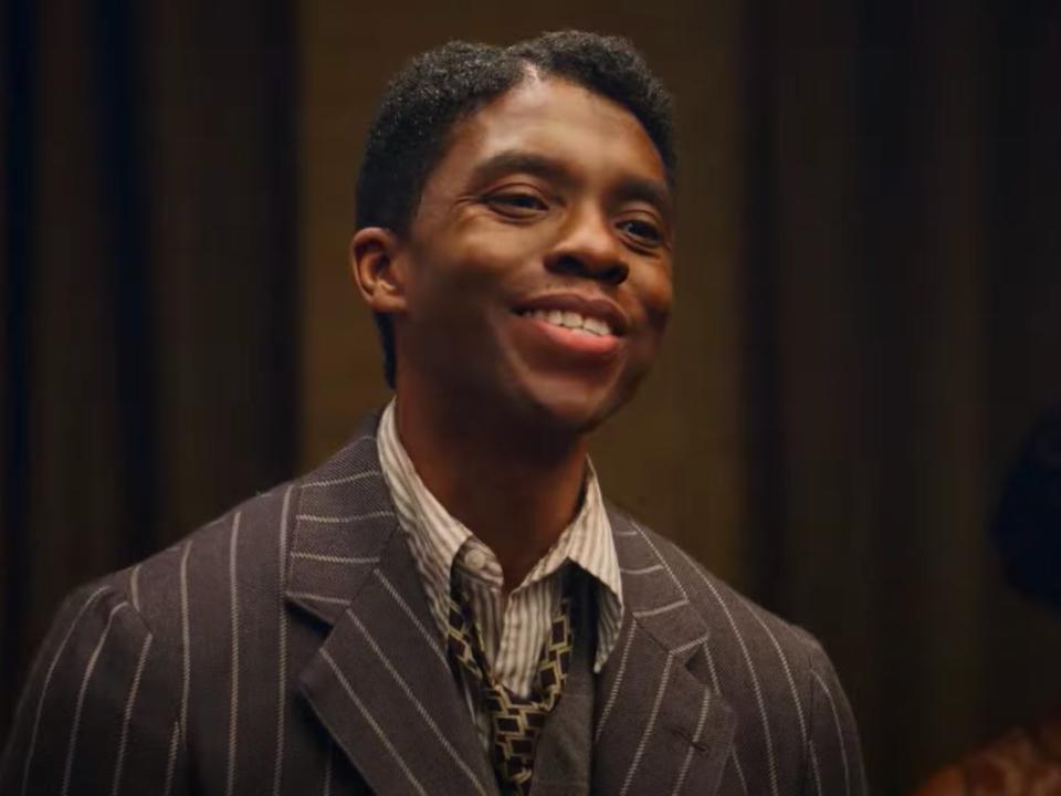 <p>Chadwick Boseman in ‘Ma Rainey’s Black Bottom’</p>YouTube/Netflix