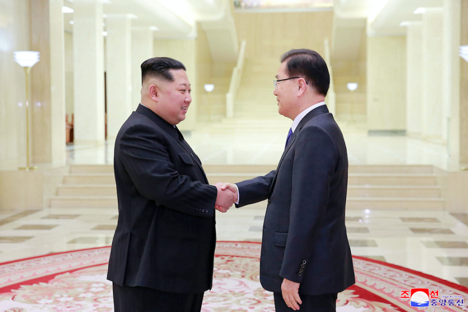 <em>The meeting between the two counties provides fresh hope of a thawing of tensions (AP)</em>