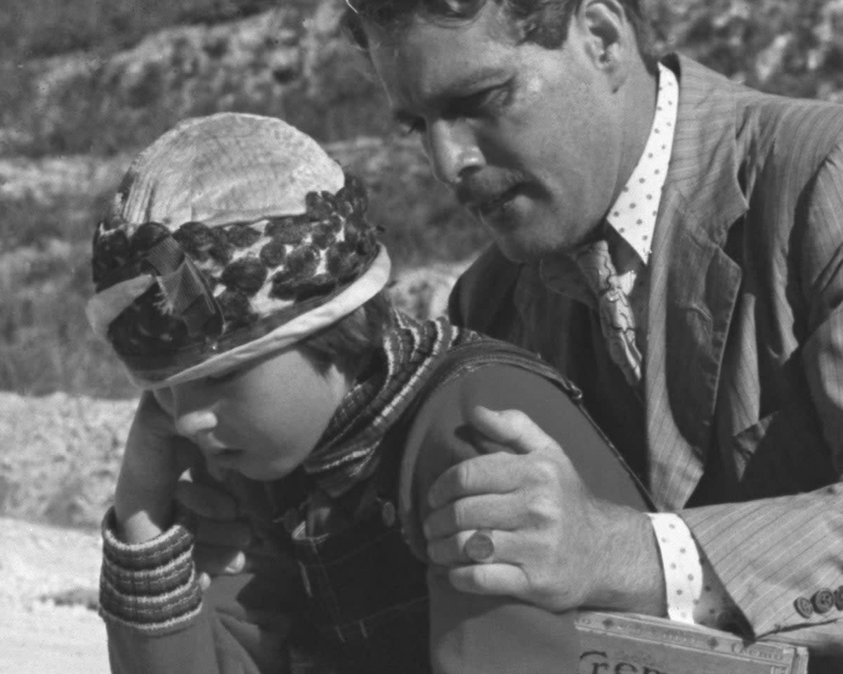 Tatum and Ryan O’Neal in ‘Paper Moon' (Paramount)