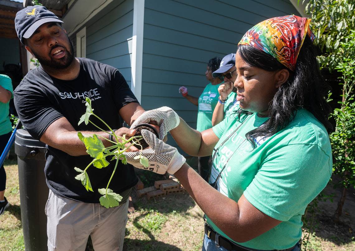 Southside Community Garden has built dozens of backyard gardens for residents in the 76104 area in Fort Worth.