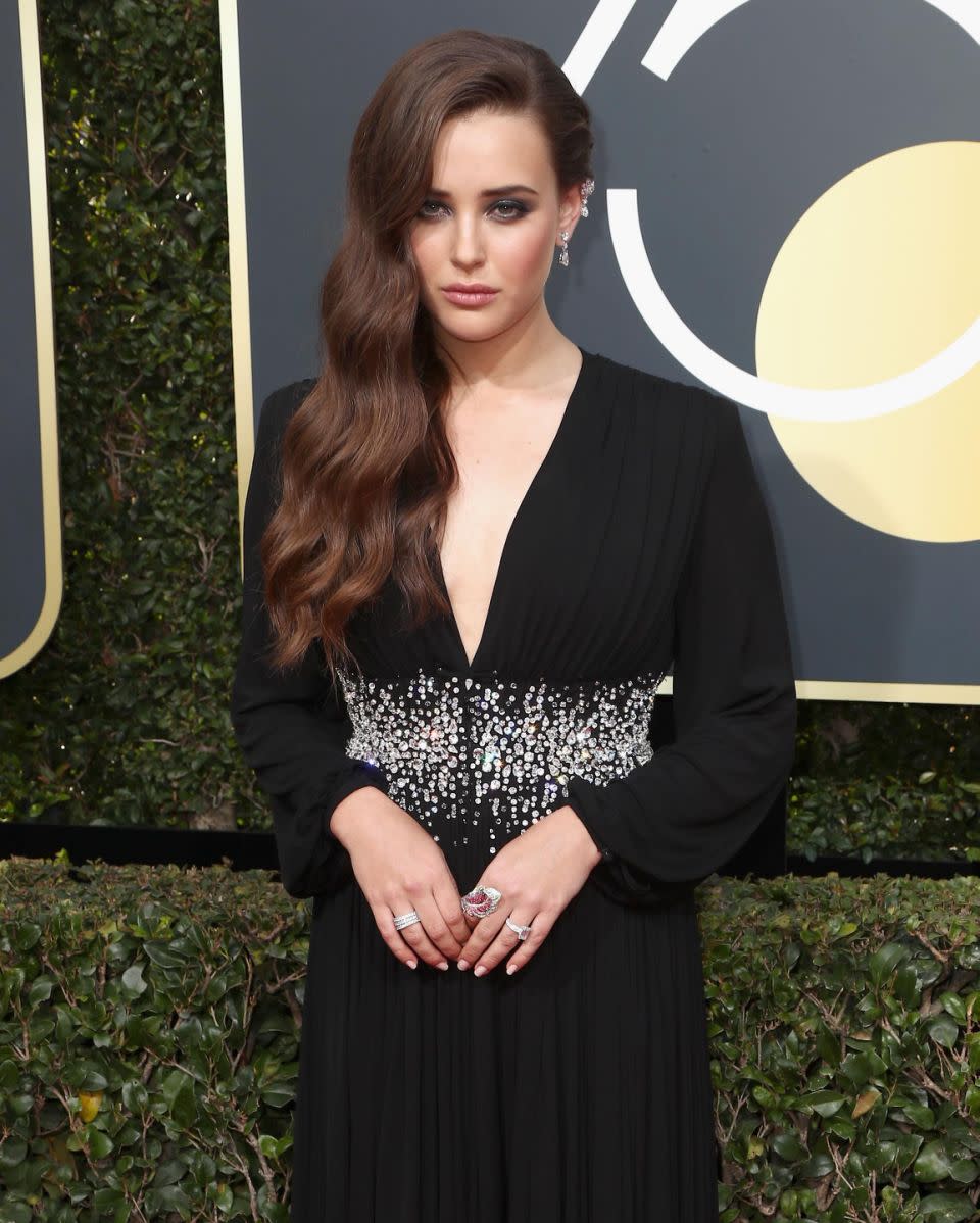 Katherine has been nominated for 13 Reasons Why. Photo: Getty