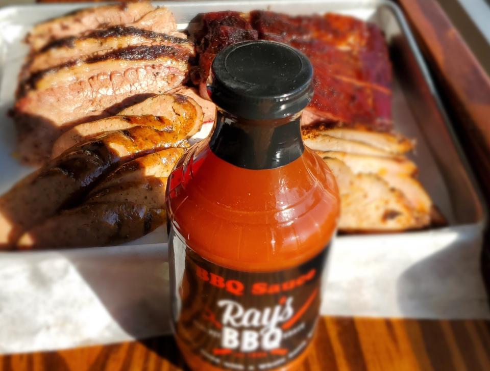 While Ray's BBQ offers up Texas-style barbecue sauce, owner Rayford Busch says Texas barbecue is more focused on rubs and meat. (Photo: Ray's BBQ)