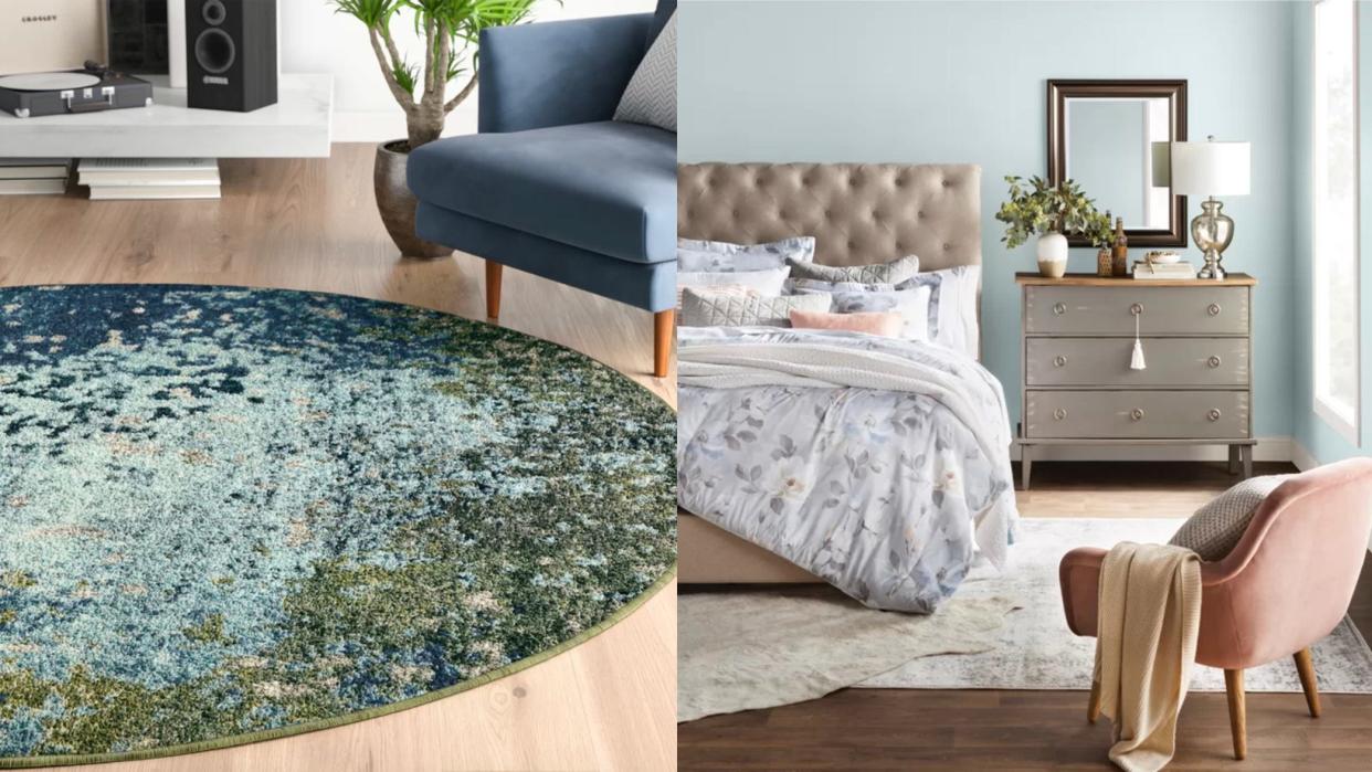 Elevate your space with these stylish and affordable rugs.