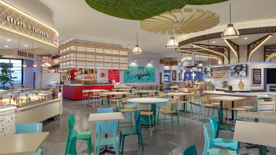 Sunseeker Resort Charlotte Harbor has unveiled its various food and drink concepts, including a food hall.