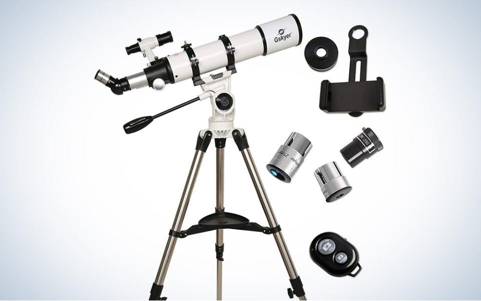The Gskyer AZ90600 Refractor is our best value pick.