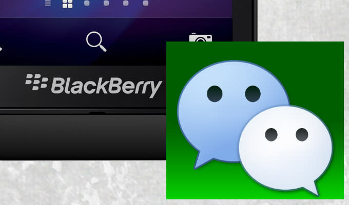 WeChat for BB10