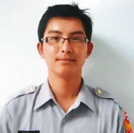 十三年前，北市中山分局員警賴智彥（圖）在警車上遭通緝犯割喉殉職。（翻攝畫面）