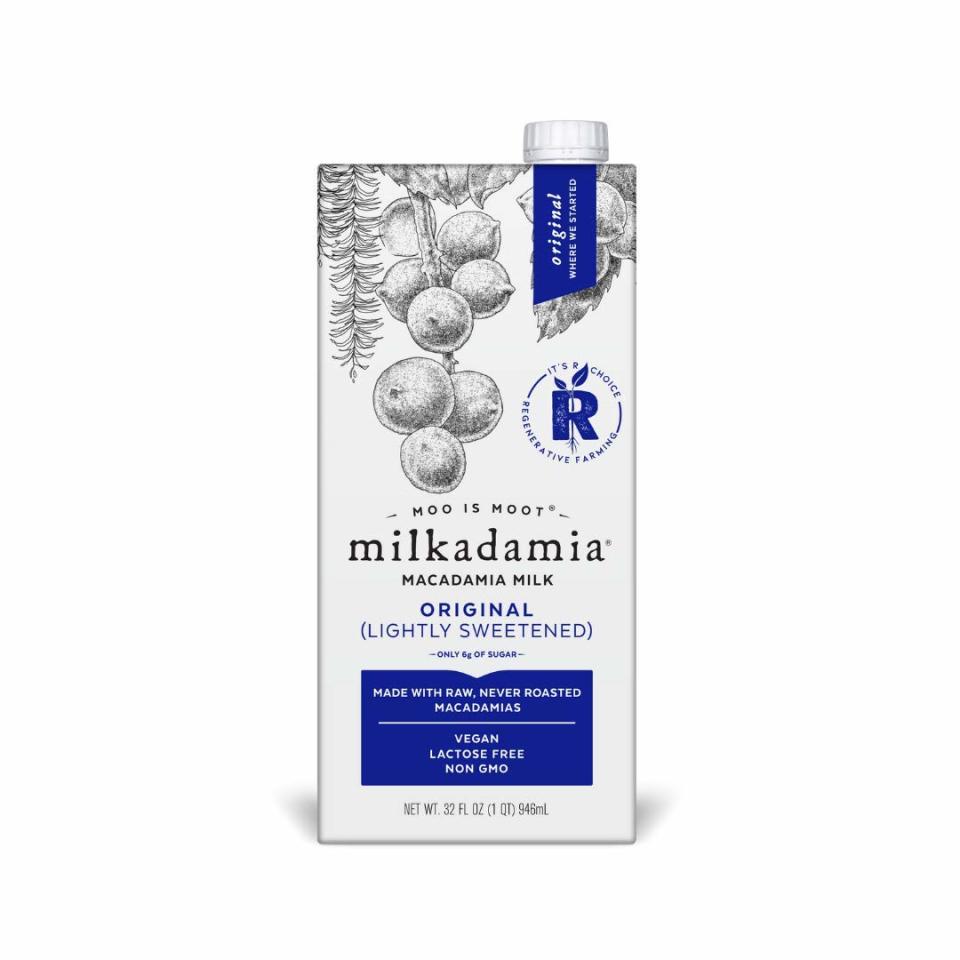 milkadamia milk, shelf-stable milk