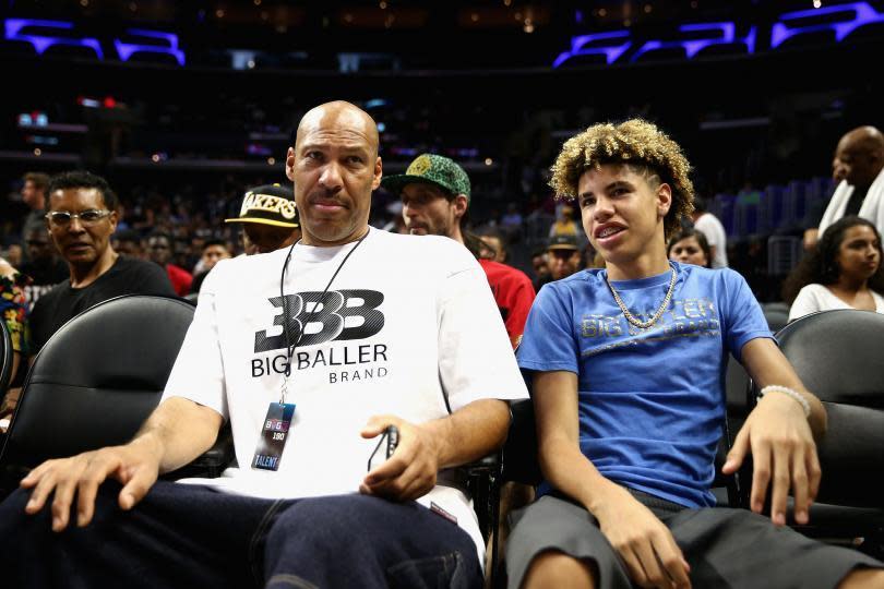 LaVar and LaMelo Ball