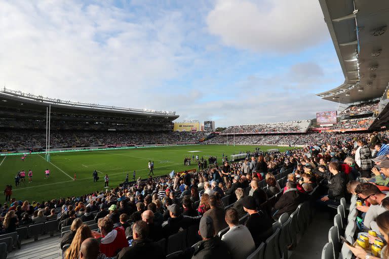 El estadio Eden Park de Auckland, en Nueva Zelanda, es un escenario habitual para el rugby