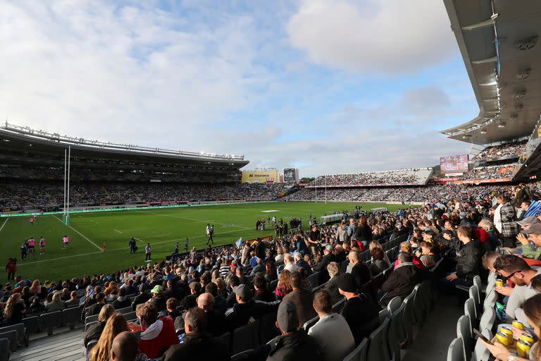 El Eden Park donde se jugarán partidos del Mundial es un escenario habitual de rugby