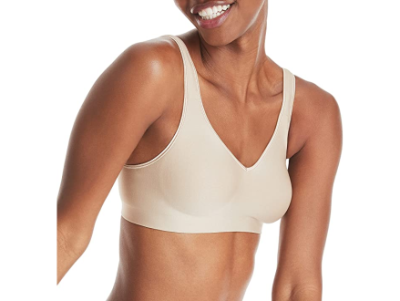 Oh-So-Smooth Essential Wireless Push Up Bra Tagged 36A/80A