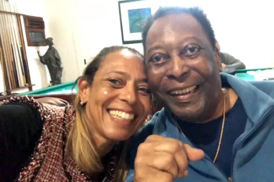 Flavia and Pele