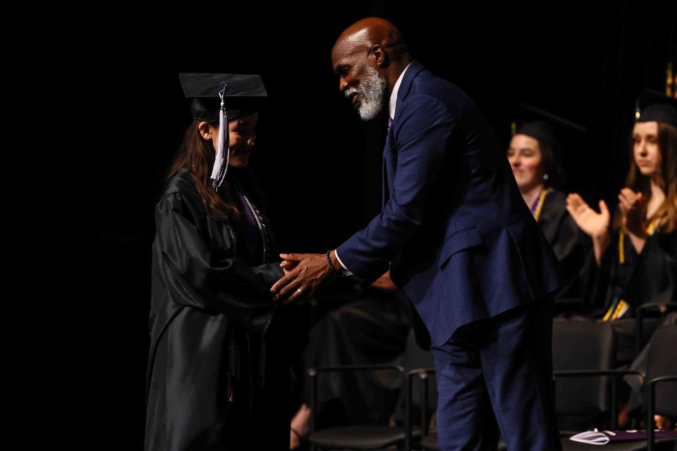 Cab Calloway School of The Arts graduated 120 students in front of family and friends on Friday, June 2, 2023, at the Cab Calloway School of the Arts Theatre in Wilmington.