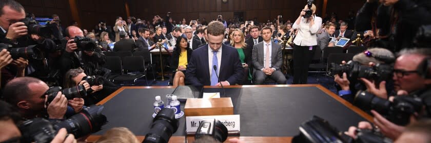 CEO společnosti Facebook Mark Zuckerberg