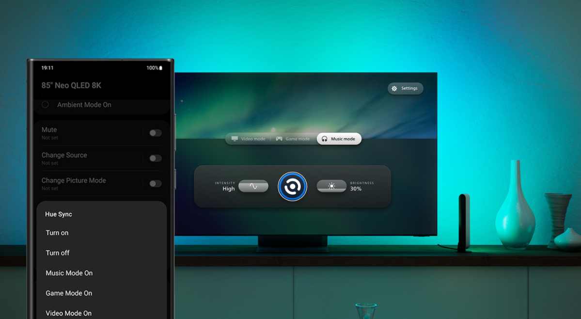 Hue Sync App – Smart Home Entertainment