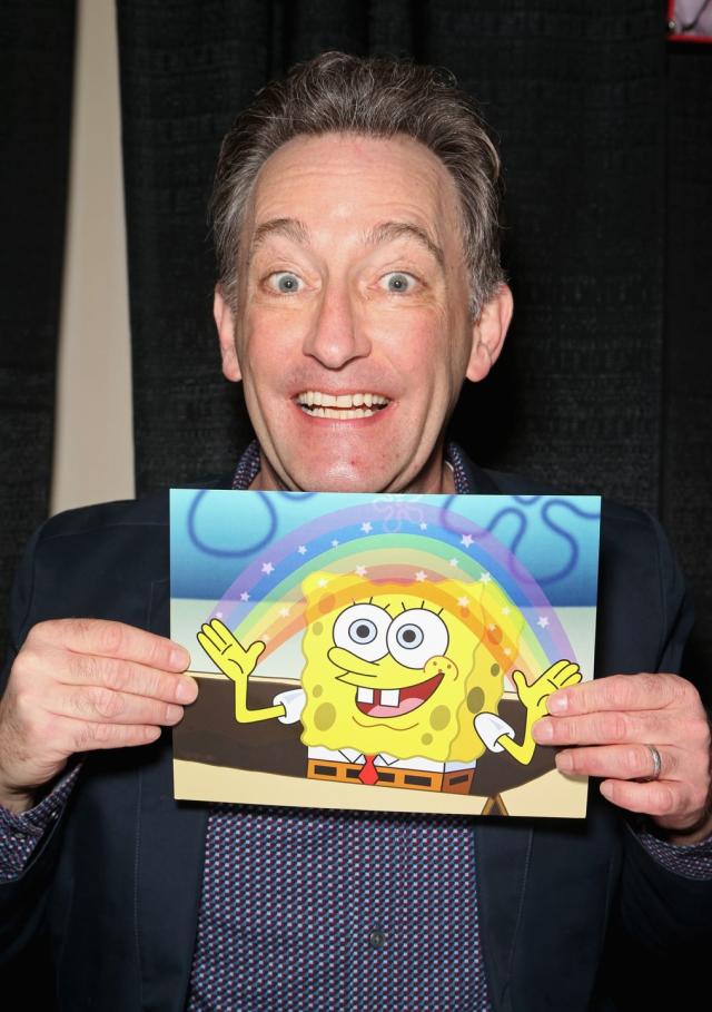 Spongebob Actors Wife Jill Tally Clarifies That Hes Not Dating Ariana Grande 1027