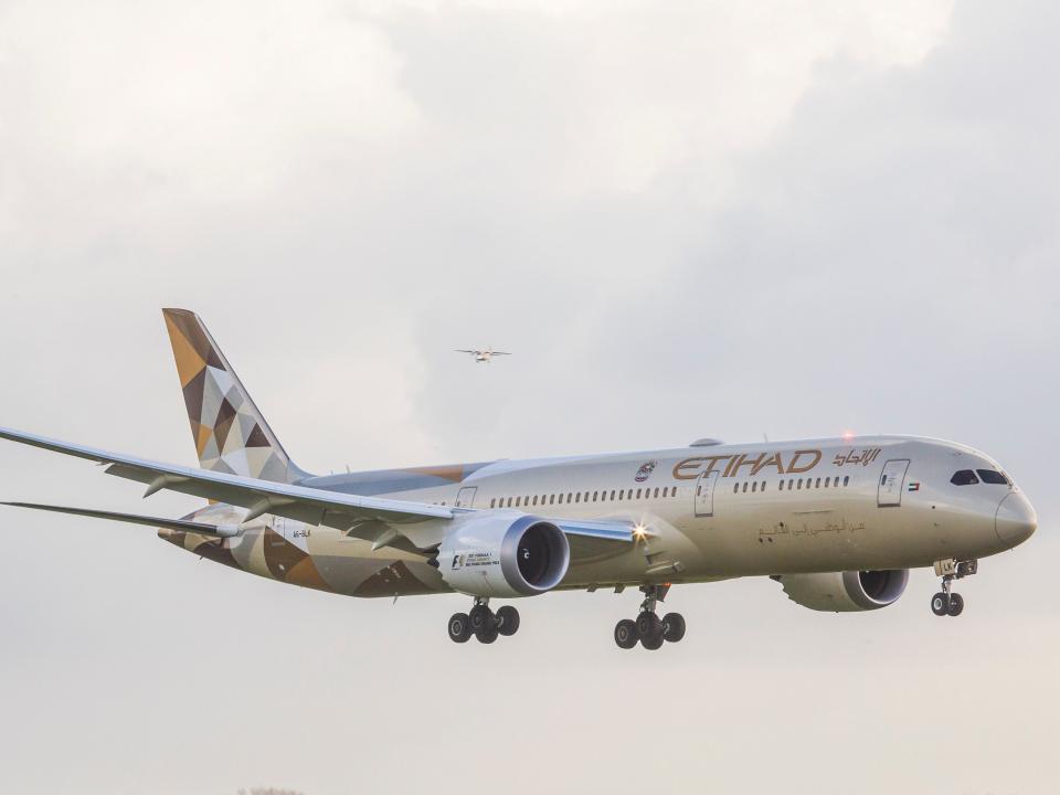 Etihad Boeing 787-9 Dreamliner