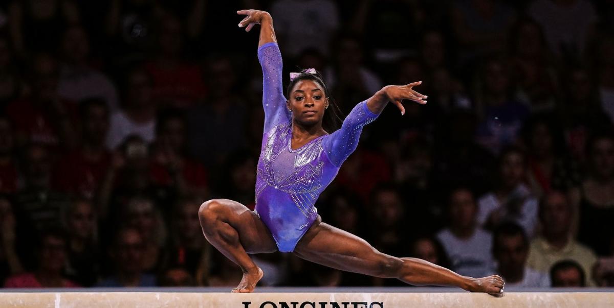 Simone Biles Wins Bronze in the Balance Beam Olympic Event