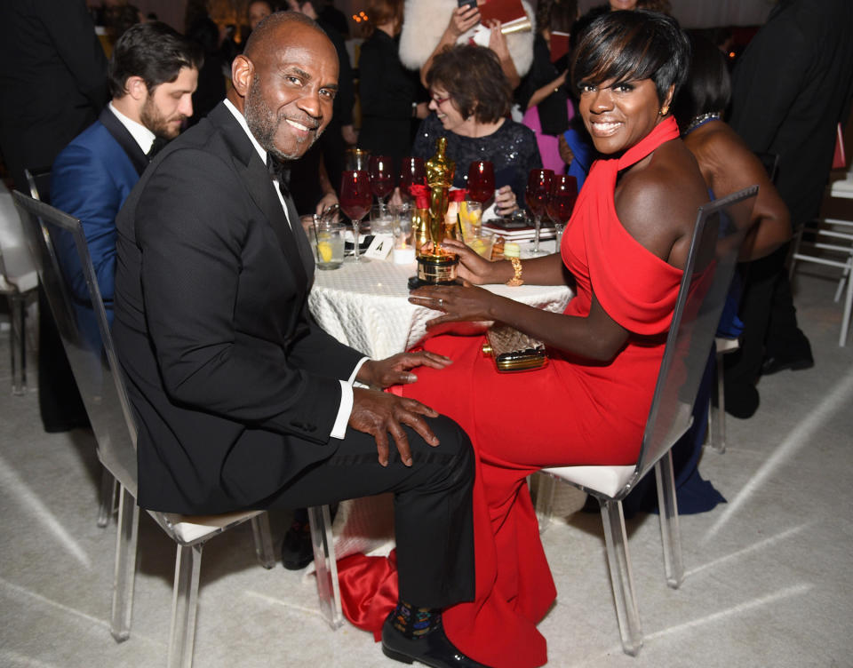 Viola Davis and Julius Tennon