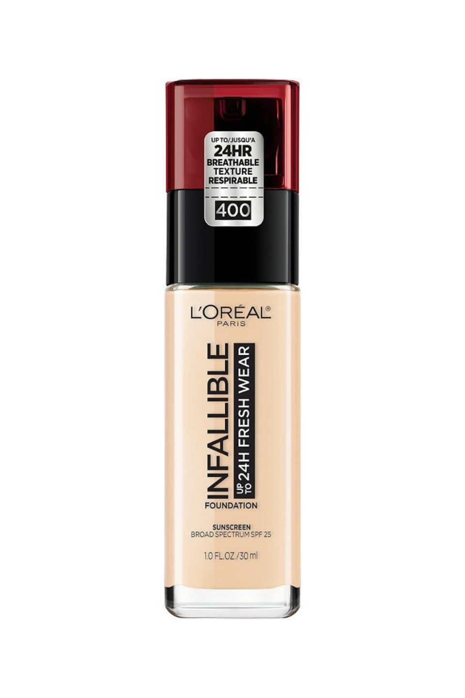 <p><a href="https://www.lorealparisusa.com/makeup/face/foundation-makeup/infallible-24-hour-fresh-wear-foundation-lightweight" rel="nofollow noopener" target="_blank" data-ylk="slk:Shop Now;elm:context_link;itc:0;sec:content-canvas" class="link ">Shop Now</a></p><p>Infallible 24 Hour Fresh Wear Foundation</p><p>$15.99</p><p>lorealparisusa.com</p>