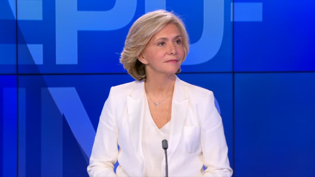 Valérie Pécresse, présidente de la région Île-de-France et finaliste du congrès LR, était l'invitée de BFMTV ce jeudi 2 décembre 2021. - BFMTV