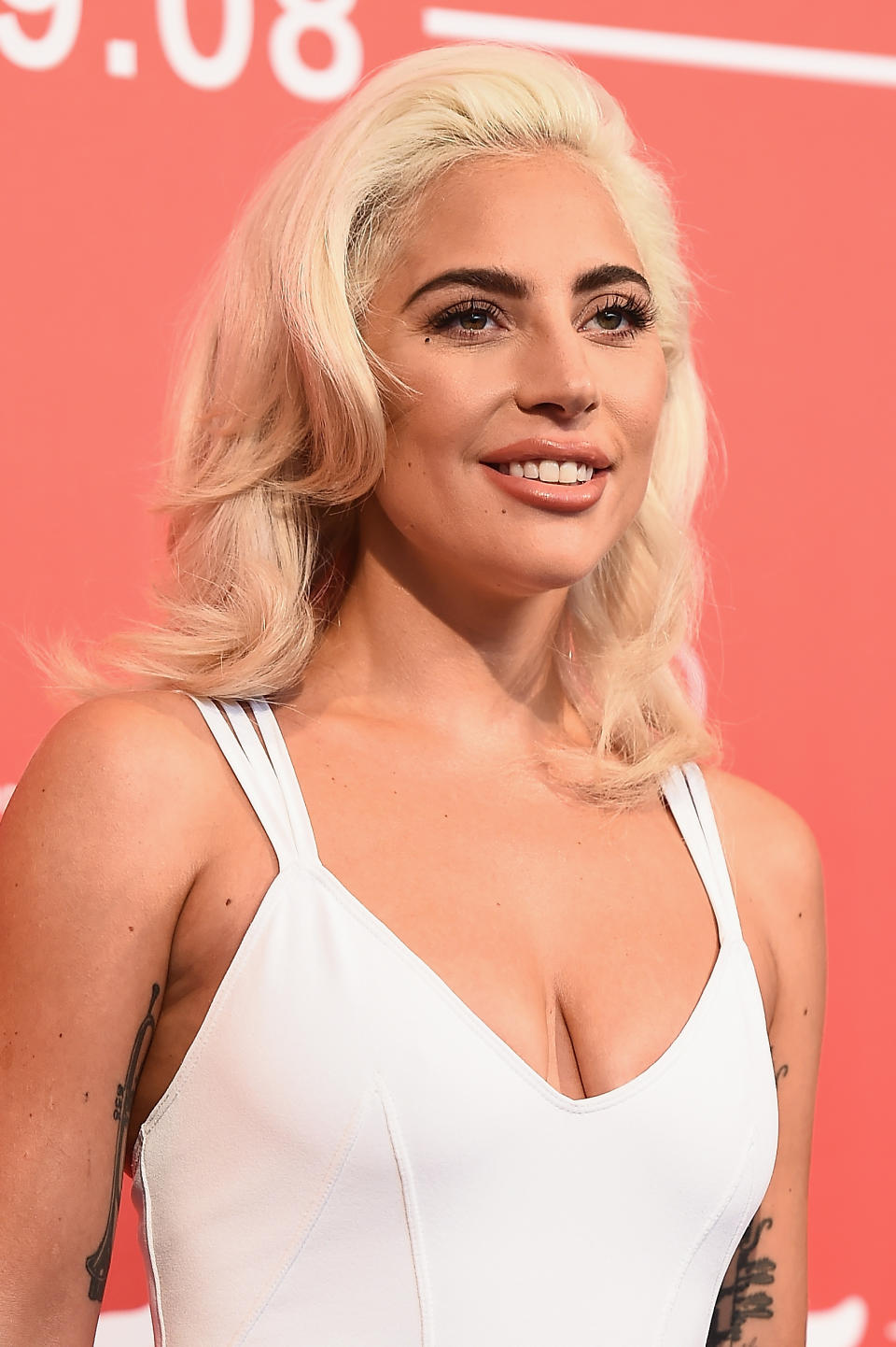 Lady Gaga at the 75th Venice Film Festival. Image via Getty Images.